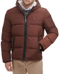 Tommy Hilfiger - Classic Hooded Puffer Jacket - Lyst
