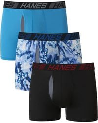 Hanes - Mens Total Support Pouch Boxer Briefs Pack - Lyst