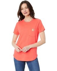 Carhartt - Force Relaxed Fit Midweight Pocket T-shirt - Lyst
