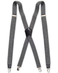 Dockers - Textured Solid Suspender,gray,one Size - Lyst