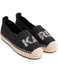 Karl Lagerfeld - Paris Cushioned Insole Everyday Ika-flat Espadrille Platform - Lyst