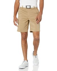 Amazon Essentials Pantaloncini Elasticizzati con vestibilità Classica Uomo - Neutro