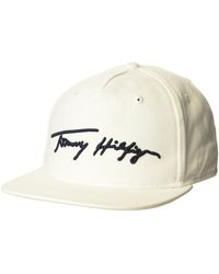 Tommy Hilfiger - Signature Flat Brim Baseball Cap - Lyst