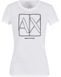Emporio Armani - A | X Armani Exchange A|x Logo Slim T-shirt - Lyst