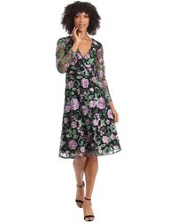 Maggy London - Occasion Holiday Embroidered Dress Embroidery Event Wedding Party Guest Of - Lyst