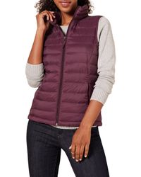 Amazon Essentials - Lightweight Water-resistant Packable Puffer Gilet - Lyst