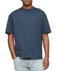 Calvin Klein - Relaxed Fit Archive Logo Crewneck T-shirt - Lyst