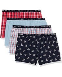 Tommy Hilfiger - Cotton Classics 4-pack Woven Boxer - Lyst