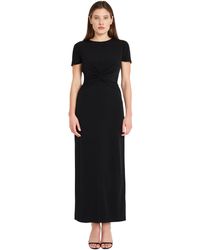 Donna Morgan - Twist Detail Maxi Cocktail & Wedding Guest | Casual Dresses For - Lyst