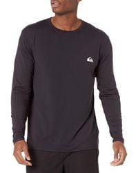Quiksilver - Solid Streak Langarm Rashguard LSF 50 Sonnenschutz Surf Rash-Guard-Shirt - Lyst