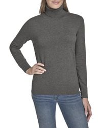 Tommy Hilfiger - Sportswear Solid Cotton Turtleneck Sweater - Lyst
