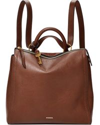 fossil parker small backpack
