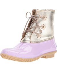 jack rogers pink duck boots