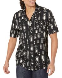 Volcom - Shaken Stirred Woven Short Sleeve Button Down Shirt - Lyst