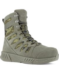 Reebok - Work Floatride Energy Tactical Digi-cam Sage Composite Toe Boots - Lyst