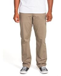 Volcom - Tustin Workwear Durable Cotton Twill Pants With Utility Cargo Pockets - Lyst