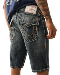 True Religion - Rocco Super T Flap Jeans | Slim Fit Denim With Flap Pockets - Lyst