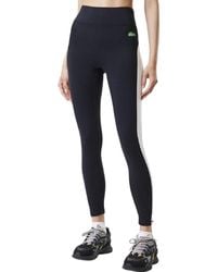 Lacoste - X Bandier All Motion Colorblock Leggings - Lyst