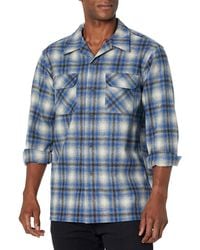 Pendleton Long Sleeve Classic-fit Board Shirt in Blue for Pendleton Long Sleeve Classic-fit Board Shirt in Blue for