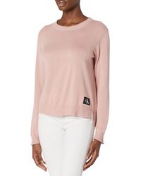 Pink Calvin Klein Sweaters and pullovers for Women | Lyst