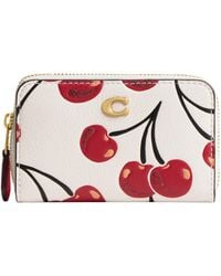 COACH - Essential Small Zip Around Card Case - Lyst