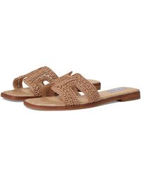 Steve Madden - Hadyn Sandals, Leather - Lyst