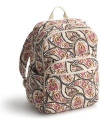 Vera Bradley - Premium Cotton Large Bancroft Backpack - Lyst
