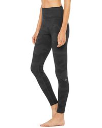 Alo Yoga Vapor High-waist Camo Leggings 