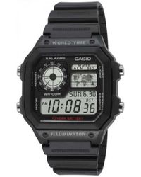 G-Shock - Orologio Digitale al Quarzo da Uomo. AE1200WH-1A - Lyst