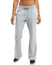 Champion - , Wide-leg T-shirt, Comfortable Lounge Pants For , 29", Oxford Gray C Patch Logo, Xx-large - Lyst