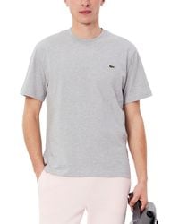 Lacoste - Classic Fit Cotton Jersey T-shirt - Lyst