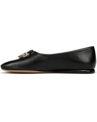Vince - S Didi Ornament Slip-on Ballet Flat Black Leather 9.5 M - Lyst