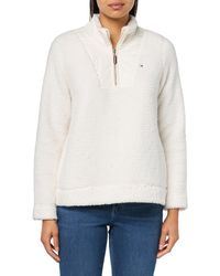 Tommy Hilfiger - S 1/4 Zip Sherpa Jacket - Lyst