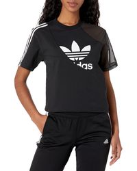 Adidas Trefoil Tees for Women - Up to 71% off | Lyst