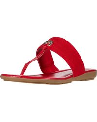 bandolino red sandals