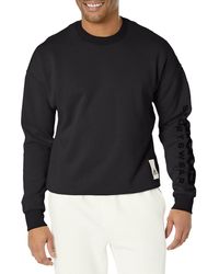 adidas - Mens Lounge Fleece Sweatshirt - Lyst