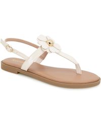 Kensie - Maeve Flat Sandal - Lyst