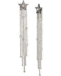 Betsey Johnson - S Celestial Star Chandelier Earrings - Lyst