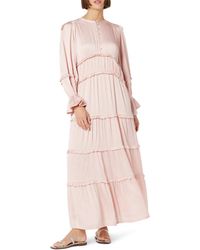 The Drop - Tiered Ruffle Maxi Dress By @withloveleena - Lyst