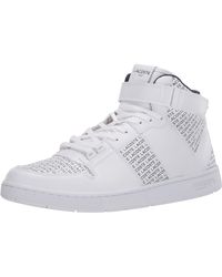 lacoste high top sneakers mens