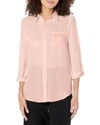 Nanette Lepore - Button Front Shirt Blouse - Lyst