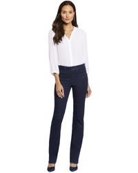 NYDJ - S Petite Size Marilyn Straight Leg Jeans - Lyst