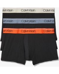 Calvin Klein - Micro Stretch 3-pack Low Rise Trunk - Lyst