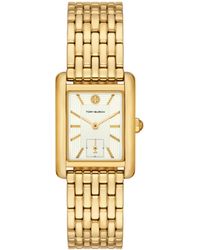 Tory Burch - Eleanor Gold-tone Stainless Steel Bracelet Watch - Lyst