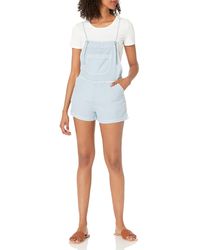 Billabong - Out N About Short Overall Rompers - Lyst