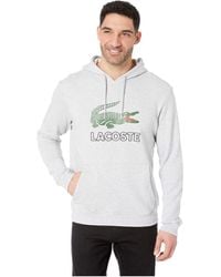 lacoste big croc hoodie