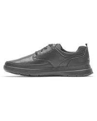 Rockport - Mens Truflex Cayden Plain Toe Sneakers - Size 7 W - Leather Black - Most Comfortable Shoes - Lyst
