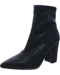 Jessica Simpson - S Hendria Faux Suede Ankle Boots Black 9 Medium - Lyst