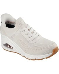 Skechers - Uno Wedge N Knit Hands Free Slip-ins Sneaker - Lyst