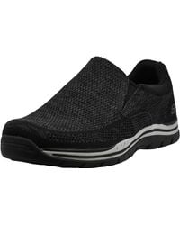 Skechers - Gomel Black Knitted Mesh - Lyst